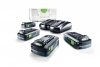 Zestaw energii Festool SYS 18V 4x4,0/TCL 6 DUO 577104