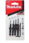 Zestaw 4 wierteł pogłębiaczy Makita D-73455