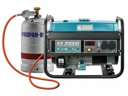 Agregat prądotwórczy benzyna/ LPG K&amp;S KS3000G 230V 3.0 kW 