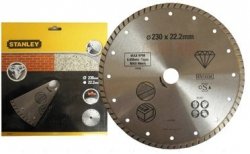 Tarcza diamentowa ciągła STANLEY 38142 230mm - beton/kamień