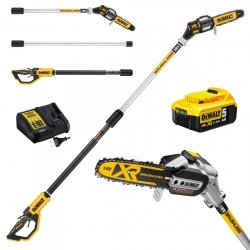 Akumulatorowa pilarka łańcuchowa na wysięgniku DeWALT DCMPS567P1-QW 18V 1x5Ah