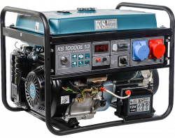 Agregat prądotwórczy benzynowy K&amp;S KS10000E 1/3 - 1 i 3-fazowy 8,0 kW