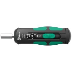 Wkrętak dynamometryczny Kraftform Safe-Torque Speed 7515, 2-6 Nm, 1/4&quot; x 2,0 Nm x 3,0 Nm x 4,0 Nm x 5,0 Nm x 6,0 Nm x 147.5 mm WERA | 05075815001