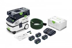 Akumulatorowy odkurzacz mobilny Festool CLEANTEC CTLC MINI I-Plus 577149