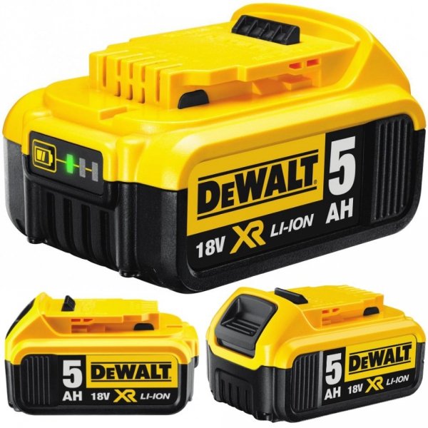Zestaw zasilający DeWalt DCB115P2 ładowarka wielonapięciowa + 2 akumulatory 5.0 Ah