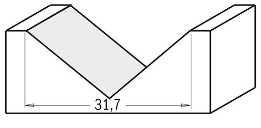 Frez CMT 19 mm 915.690.11 HM D=19 I=16 A=90 S=12