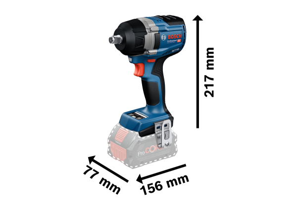 Klucz udarowy Bosch Professional GDS 18V-750 C