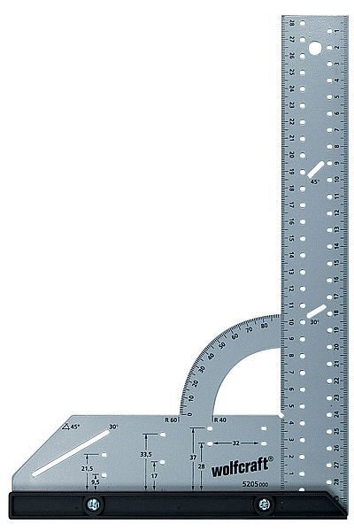 Kątownik uniwersalny Wolfcraft 200 x 300 mm 5205000