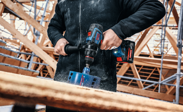 Wiertarko-wkrętarka akumulatorowa udarowa Bosch EXPERT EXSB18V-150 L-Boxx