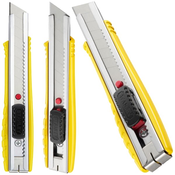NÓŻ STANLEY FATMAX Z DODATKOWYM RĘCZNYM MECHANIZMEM BLOKUJĄCYM 18 mm 1 szt. 8-10-421 0-10-421