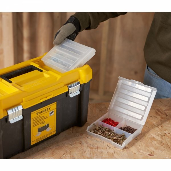 Skrzynia STANLEY STST75787-1 Essential 19&quot; z wyjmowanymi organizerami 
