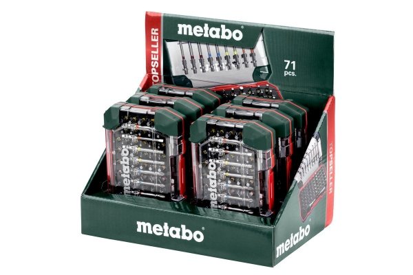 Zestaw bitów Metabo SP 71 elementów 626704000