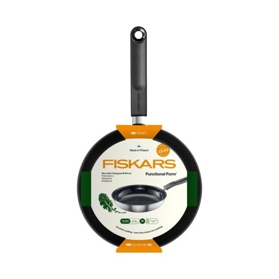 Patelnia tradycyjna z powłoką ceramiczną Fiskars 24cm 1072310