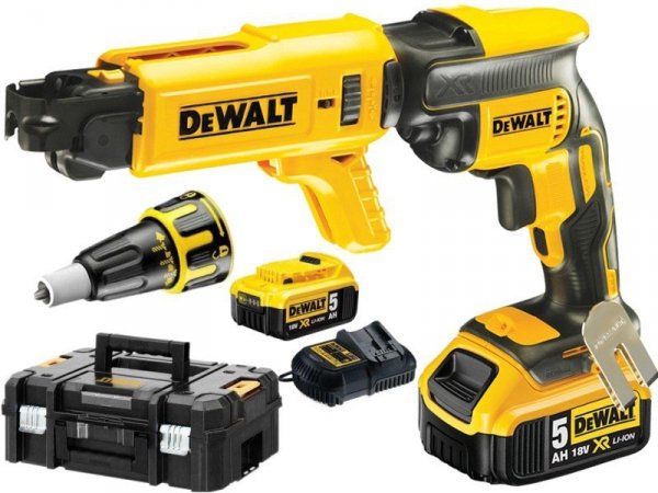 Wkrętarka do płyt G-K DeWalt dcf620p2k 18V 2x 5.0Ah