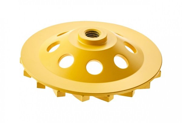 Szlifierka kątowa do betonu DeWalt DWE4257KT 125mm 1500W z reg.