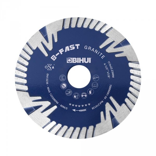 Tarcza diamentowa 230mm do twardych materiałów BIHUI B-Fast DCDF230