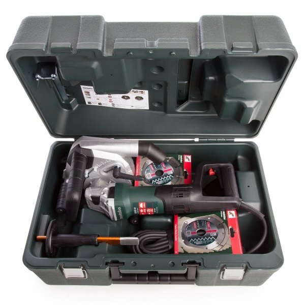 Bruzdownica Metabo MFE 40 604040900 z 3 tarczami