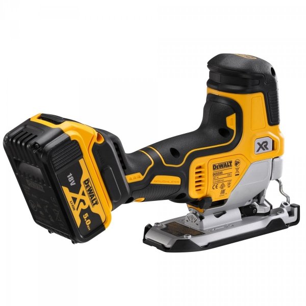 Wyrzynarka akumulatorowa DeWALT DCS335P2 18V z uchwytem za korpus XR