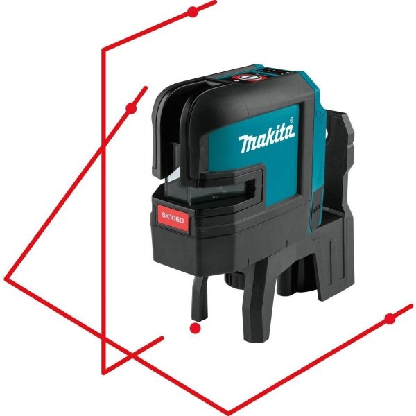 Laser czerwony krzyżowy punktowy Makita SK106DZ 10,8 (12V) 