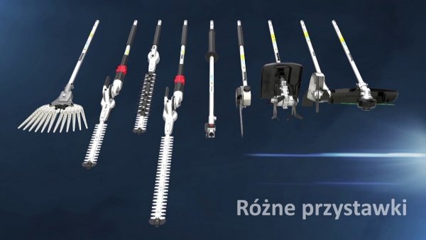 Ogrodowe urządzenie wielofunkcyjne akumulatorowe kosa Makita DUX60Z 2x18V
