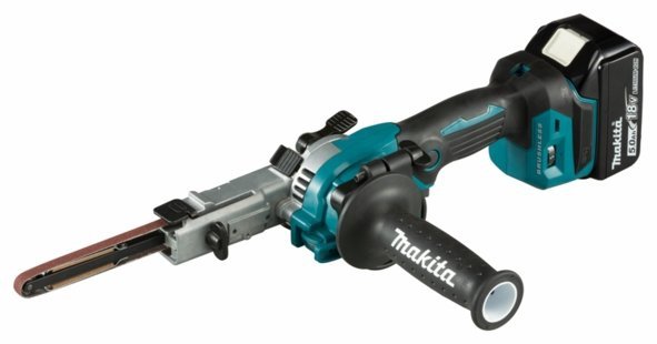 Akumulatorowy pilnik taśmowy Makita DBS180RTJ 18V 2x5.0Ah