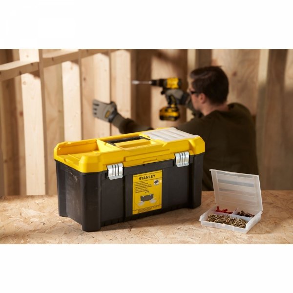 Skrzynia STANLEY STST75787-1 Essential 19&quot; z wyjmowanymi organizerami 