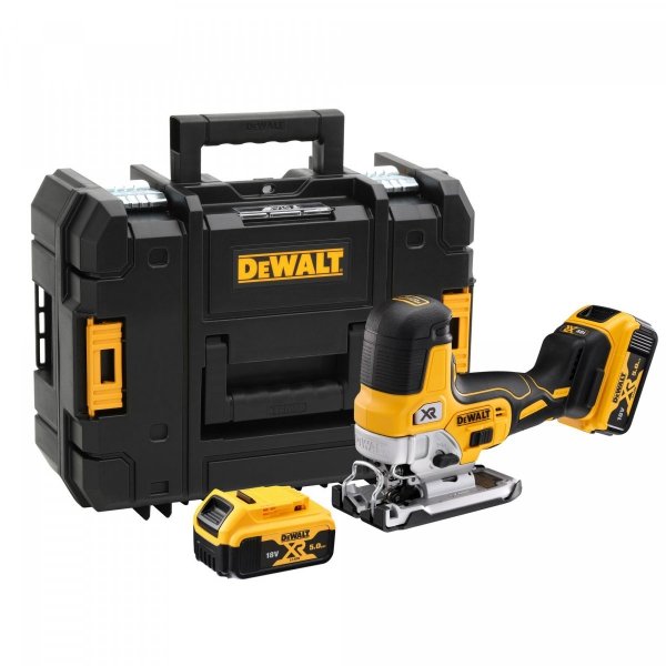Wyrzynarka akumulatorowa DeWALT DCS335P2 18V z uchwytem za korpus XR