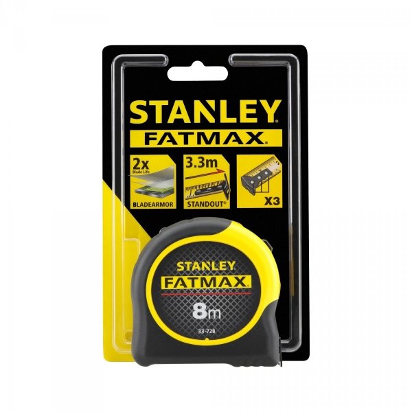 TAŚMA MIERNICZA Stanley FATMAX BLADE ARMOR 8 m 0-33-728