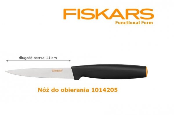 Nóż do obierania Fiskars 11 cm