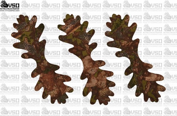 Zestaw 50 szt liści do wypełnień ghillie PALMA D