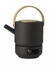 Stelton THEO Dzbanek do Herbaty 1.25 l z Podgrzewaczem - Czarny