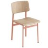 Muuto LOFT Krzesło - Różowe/Siedzisko Dębowe (Dusty Rose)