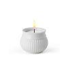 Lyngby Porcelain CURVE Świecznik Tealight