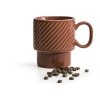 Sagaform COFFEE RETRO Filiżanka do Kawy 250 ml Czerwona