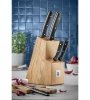Wmf CLASSIC LINE Zestaw 6 Noży Kuchennych w Drewnianym Bloku