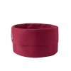 Stelton CLASSIC Bawełniany Chlebak - Pojemnik na Pieczywo - Bordowy Warm Maroon