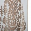 Bloomingville NEVIL Grafika - Dekoracja Ścienna w Ramie z Drewna Mango