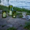 Holmegaard DESIGN WITH LIGHT Lampion - Świecznik 25 cm Zielony / Oliwkowy