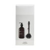 Meraki HOME Dozownik - Ekologiczny Płyn do Mycia Naczyń 490 ml Herbal Nest + Szczotka do Naczyń - Zestaw Prezentowy