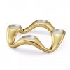 Georg Jensen COBRA Świecznik Czteroramienny / Złoty