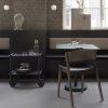 Muuto LINEAR Kwadratowy Ogrodowy Stolik Kawowy 70x70 cm / Niebieski