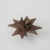 boyhood CHRISTMAS Dekoracja Świąteczna - Drewniana Gwiazda Fröbelstar 20 cm Ciemny Dąb