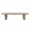 Bloomingville RIBER Ławka z Drewna z Recyklingu 102 cm / Naturalna