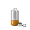 black+blum EXPLORER Stalowa Butelka Termiczna do Wody 650 ml / Pomarańczowa