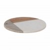 Bloomingville OLLY Drewniano Marmurowa Deska - Taca do Serwowania 30,5 cm