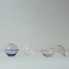 Lyngby Porcelain CHAPEAU Bomboniera Szklana 12,5 cm Przezroczysta