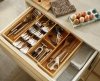 Joseph Joseph DRAWER Rozsuwany Organizer na Sztućće - Wkład do Szuflady / Drewniany