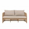 Bloomingville PENZANO Sofa Ogrodowa z Polirattanu / Naturalna