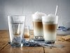 Wmf BARISTA Szklanki + Łyżeczki do Kawy Latte 280 ml 6 Szt.