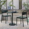 Muuto LINEAR Okrągły Ogrodowy Stolik Kawowy 70 cm / Szary